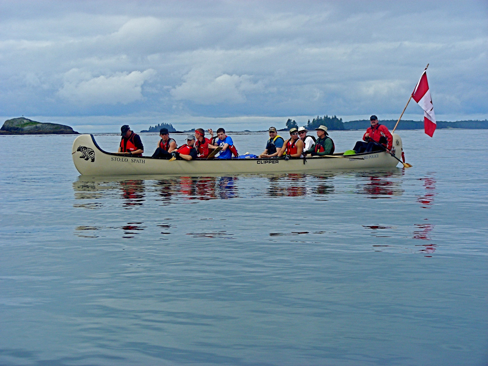 Sunshine Coast Pulling Together Canoe Journey 2011 The Abbotsford