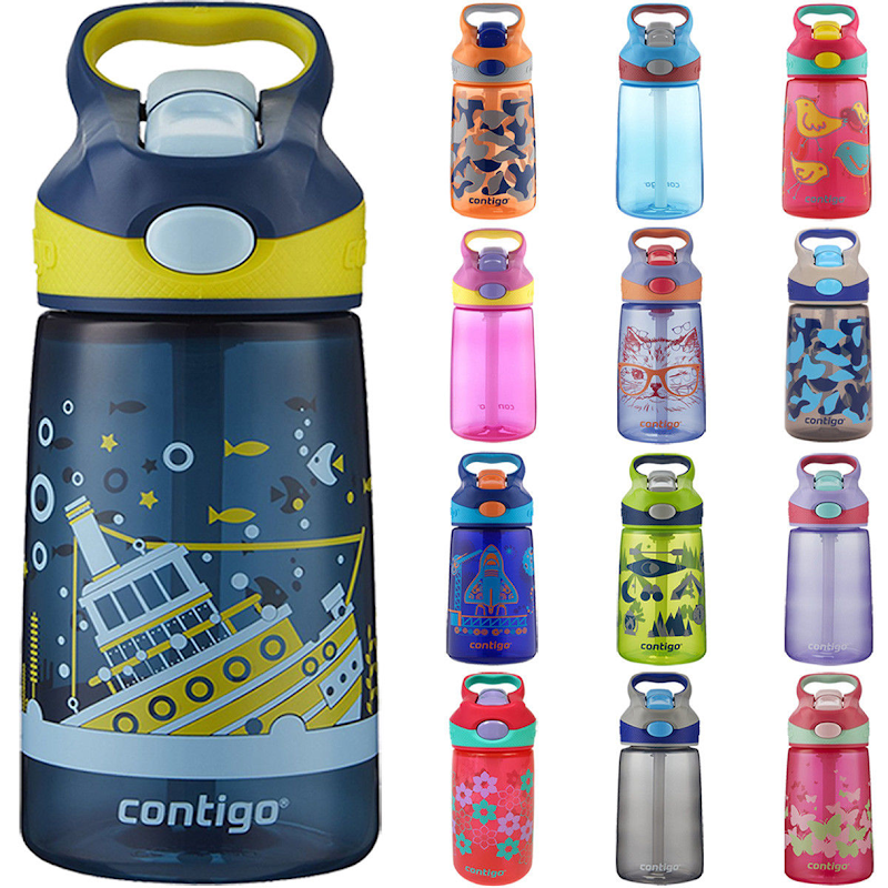 Contigo 14 oz. Kid's Striker Autospout Water Bottle, Ultramarine-original