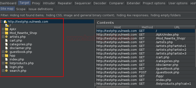 Burp Suite Web Scanner and Crawler 