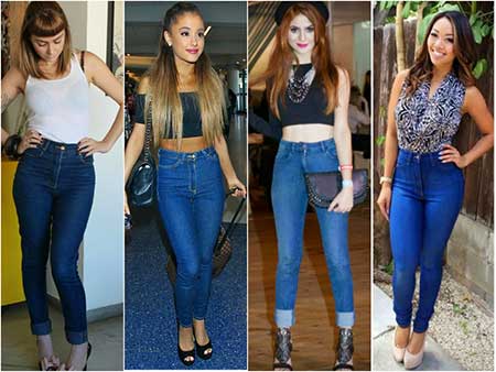 calça cós alto anos 80