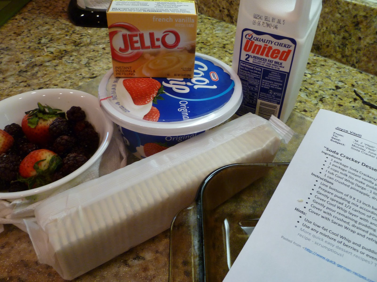 I Like to Bake and Cook Blog Soda Cracker (Saltines) Dessert! MAKE IT