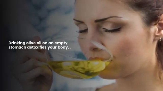 Drinking olive oil on an empty stomach will give so many benefits to your body... Drinking olive oil on an empty stomach will give so many benefits to your body...