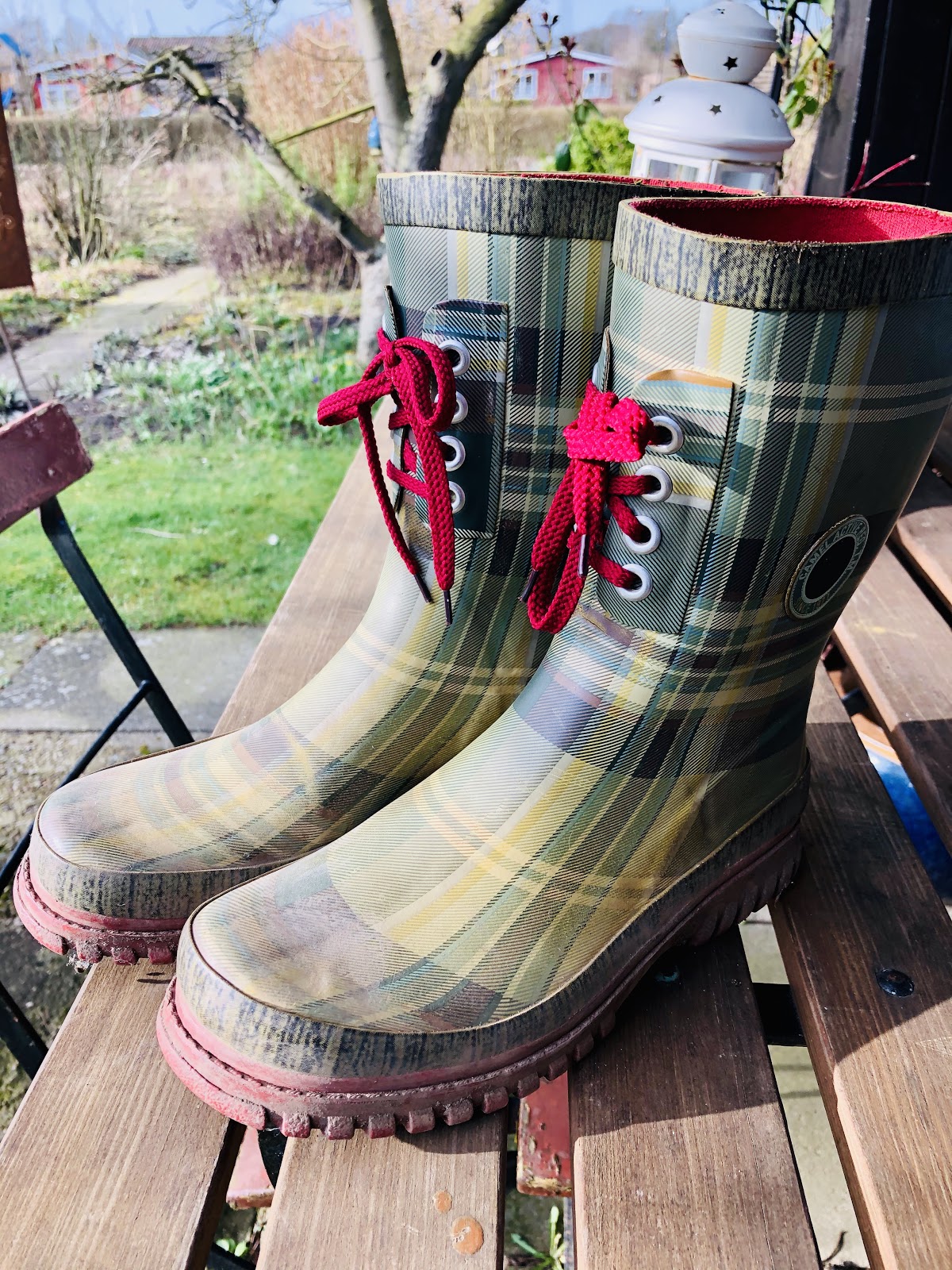 Gärtnern ist mein Yoga Gummistiefel meine Pumps