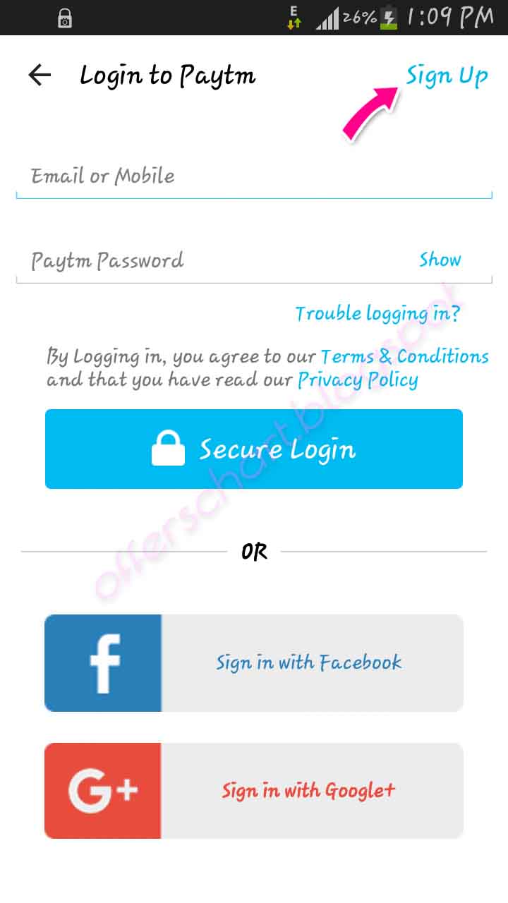 Steps to create a New Account in Paytm with Screenshots [Updated