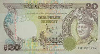 Galeri Sha Banknote: DUIT RM 20 1982-2012