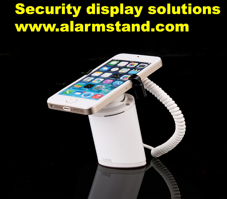 Security Display Alarm Stands for Mobile Phone Retail Stores