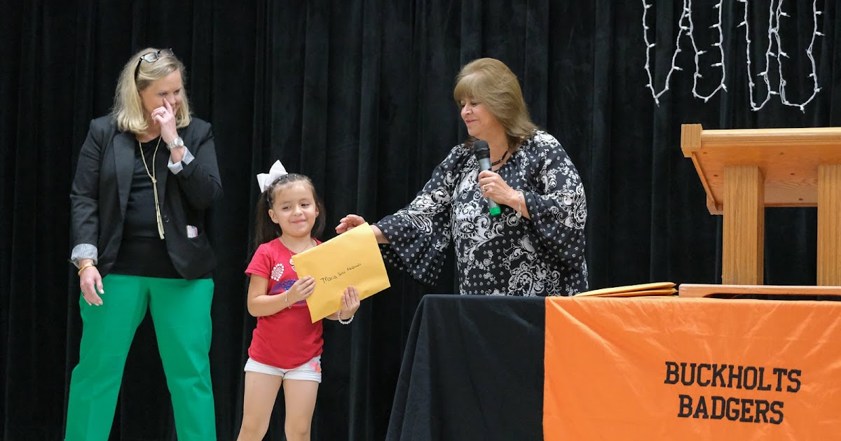 Buckholts Info BISD Student Awards 2019