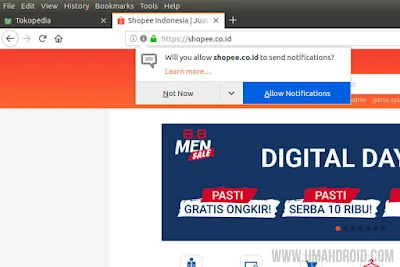 Web Push Notification Firefox