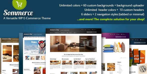 Sommerce Shop v3.2.0 – A Versatile E-Commerce WordPress Theme