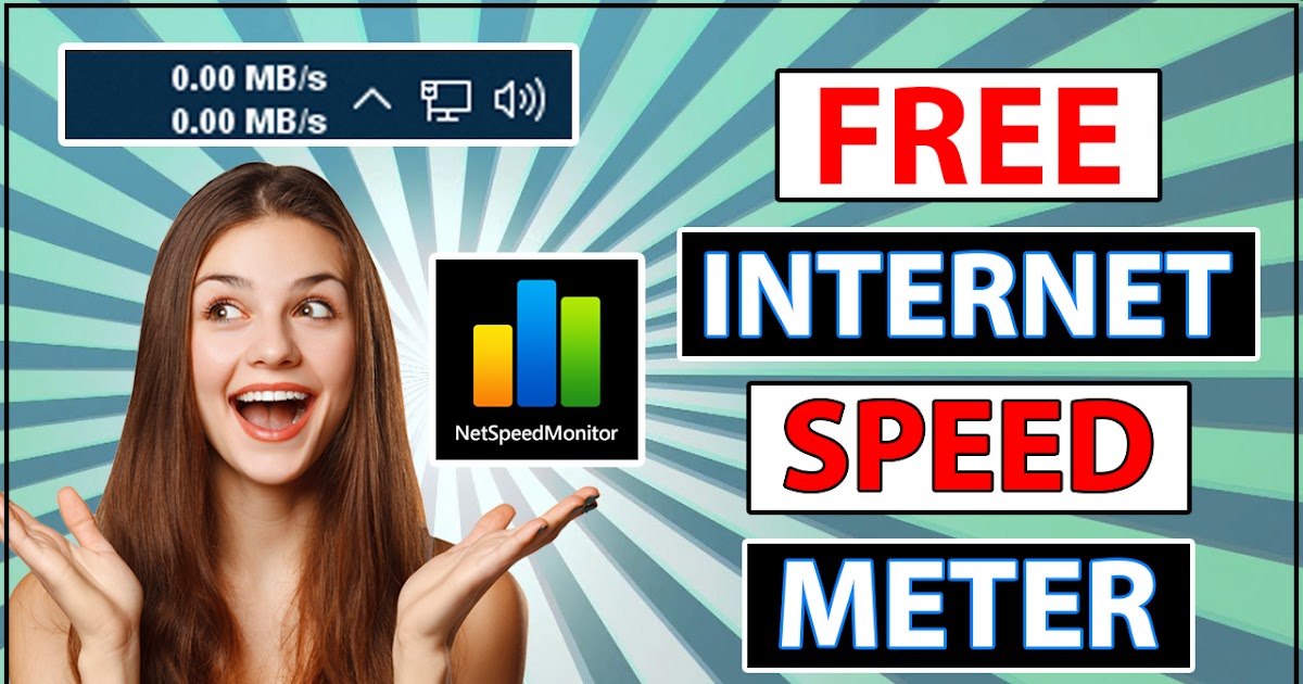 Network speed meter in windows 10 How to install net speed monitor in