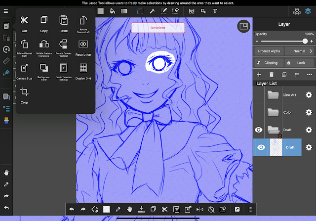 How to copy and taste on MediBang Paint