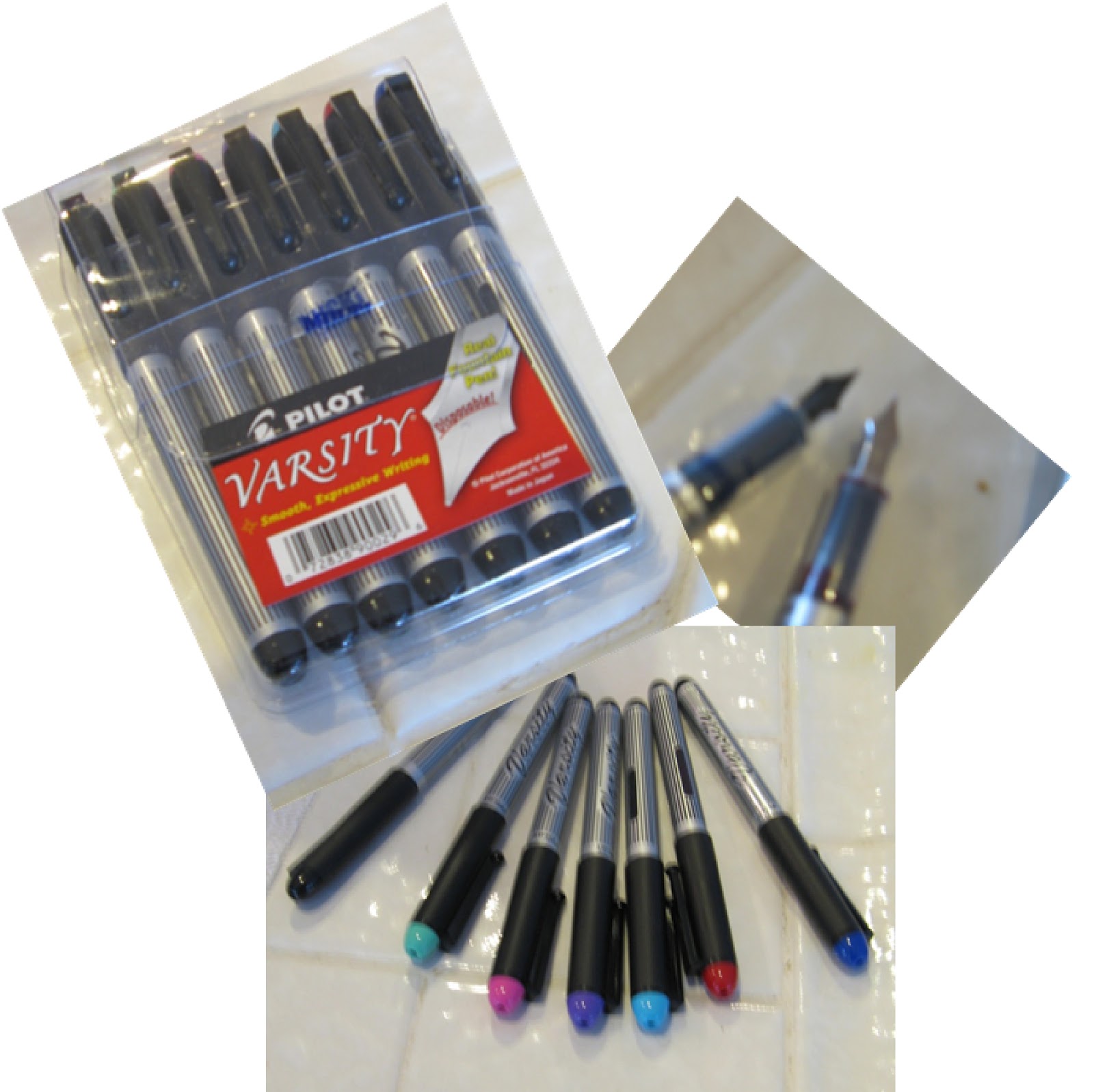 Review of the Pilot Varsity disposable fountain pen