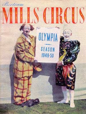 Poster for Bertram Mills Circus