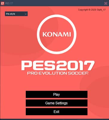 Launcher Adapted From Fifa For Pes 2017 Kazemario Evolution