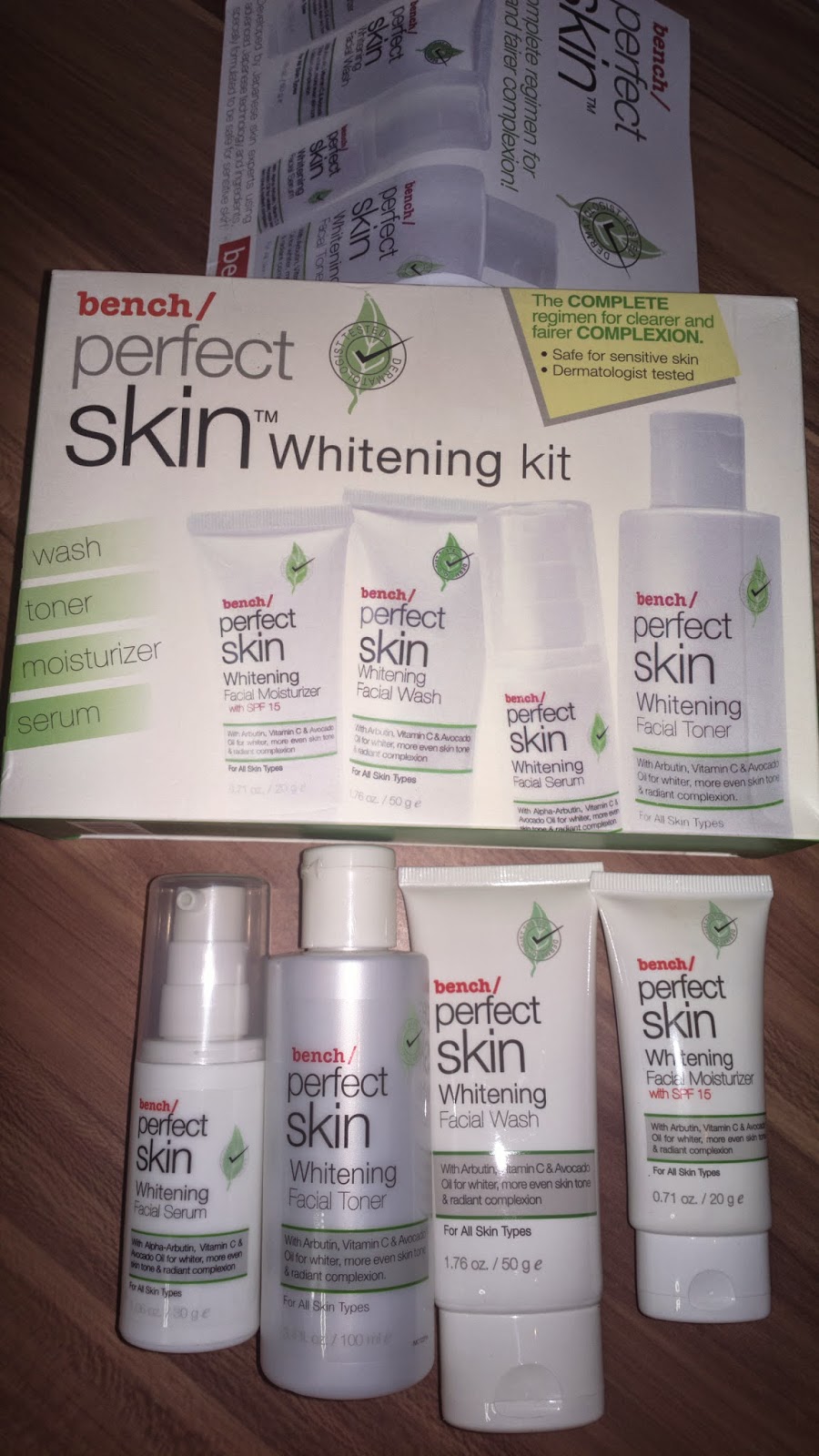 Bench Perfect Skin Whitening Kit