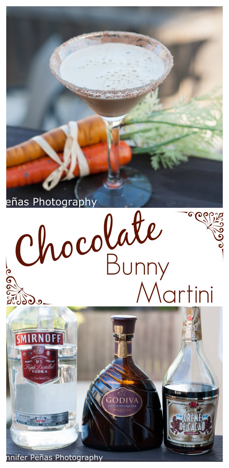 Chocolate Bunny Martini A Year of Cocktails