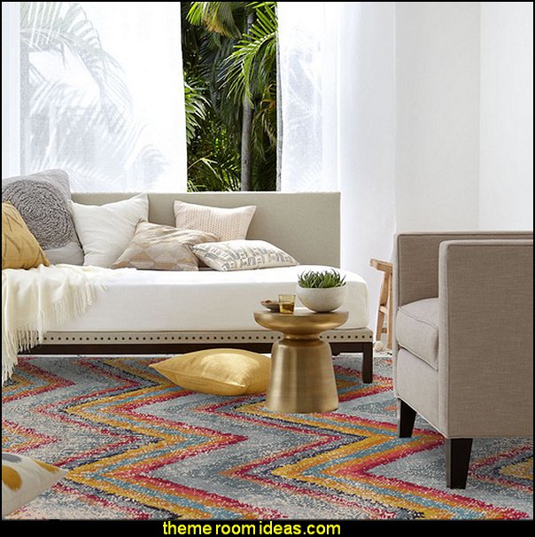 Decorating theme bedrooms Maries Manor zig zag bedroom decorating