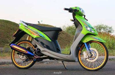 Modifikasi Mio Motor Style Jari-jari