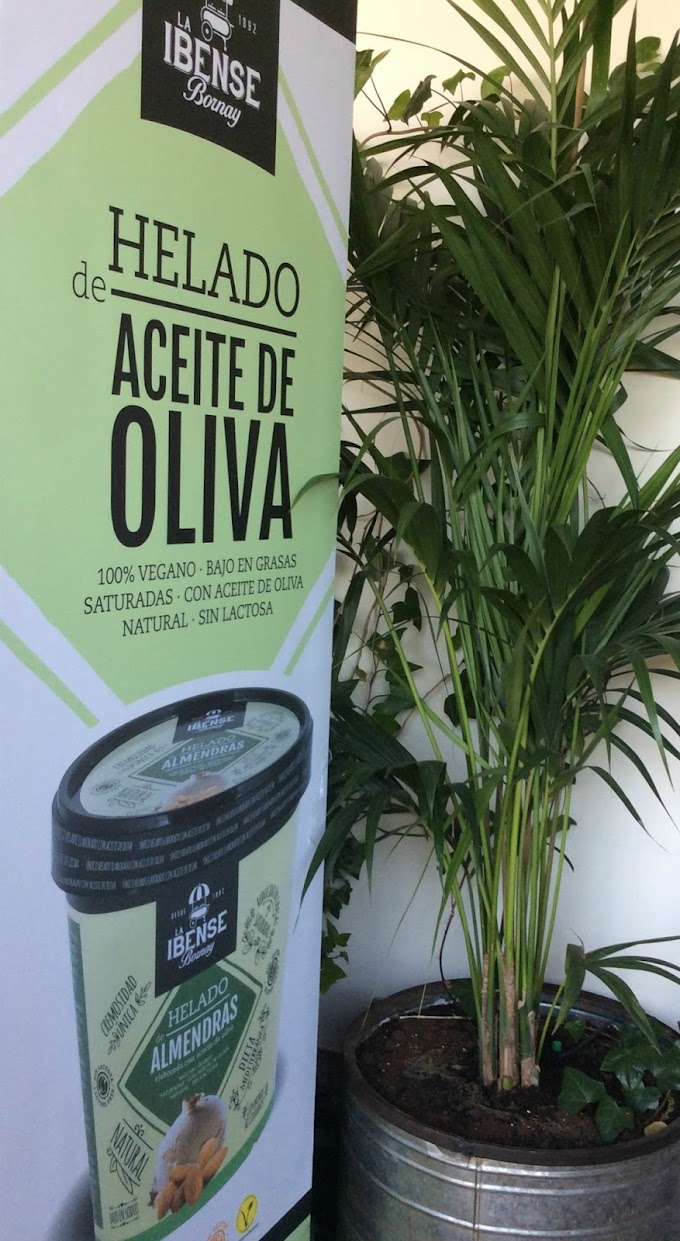 Nuevos helados de aceite de oliva La Ibense-Bornay