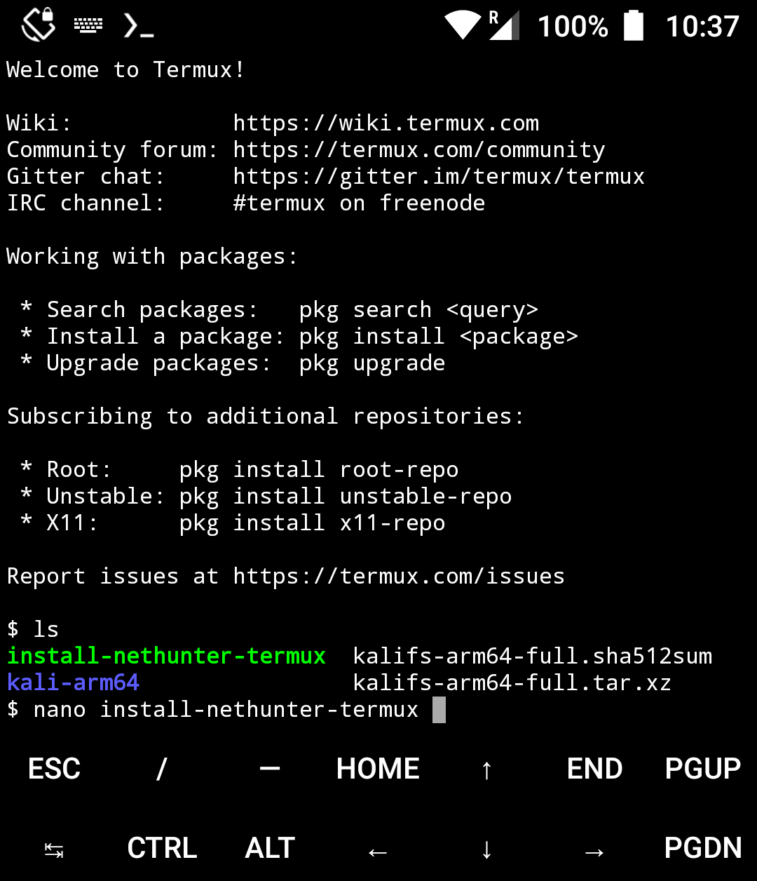 How To Use Mobile Sdcard In Kali Nethunter Without Rooted Mobile