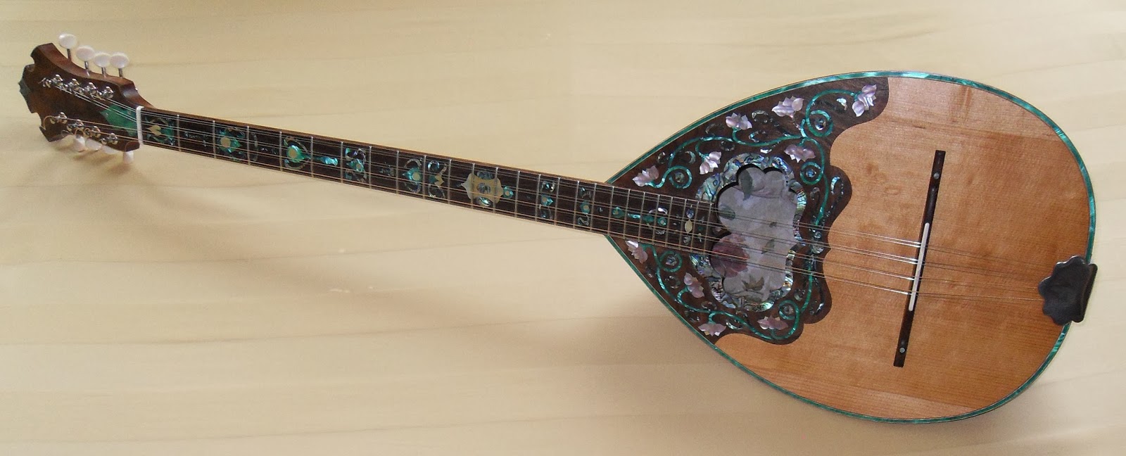 joel peyton, luthier my greek bouzouki