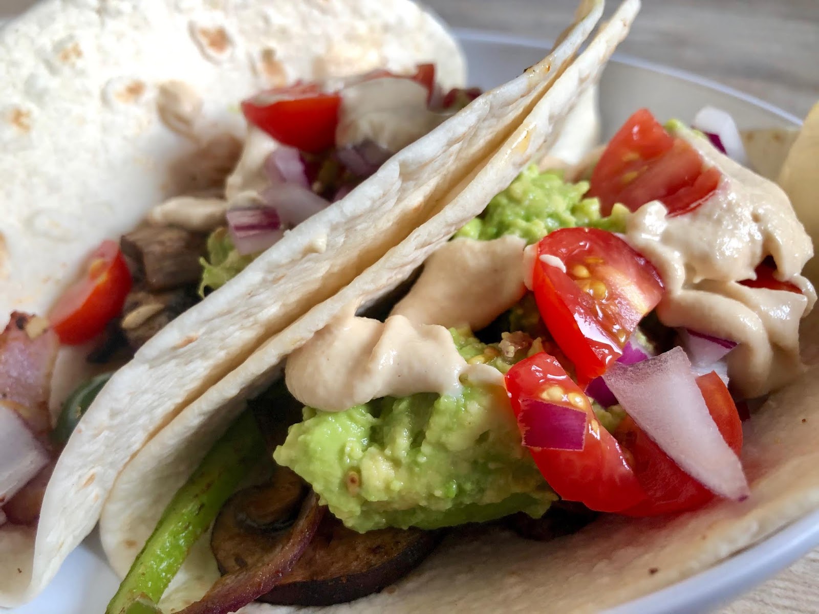 Tacos with Cashew Sour Cream