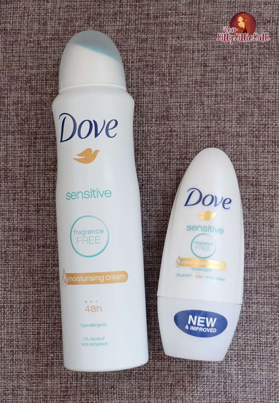 Dove Antiperspirants and Deodorants New and Improved Formula Dear