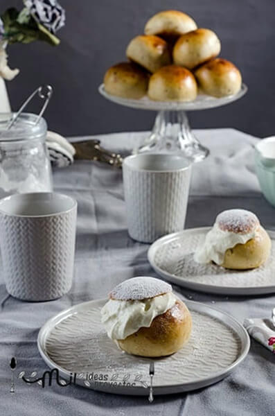 receta paso a paso de semlor