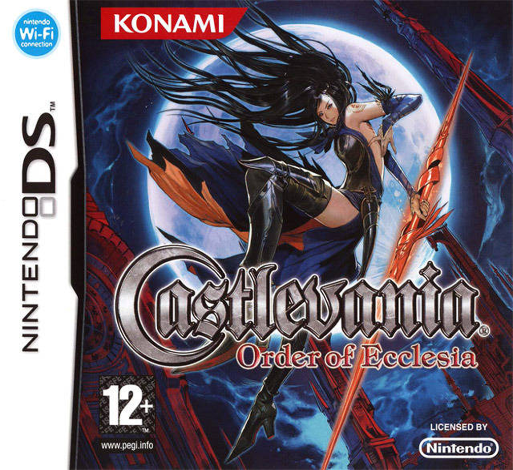 castlevania order of eccleisa game nds cover