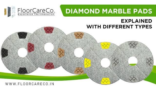 Diamond marble pads