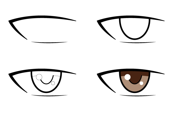 Desenhe OLHOS DE ANIME como nunca! (Passo a passo) 