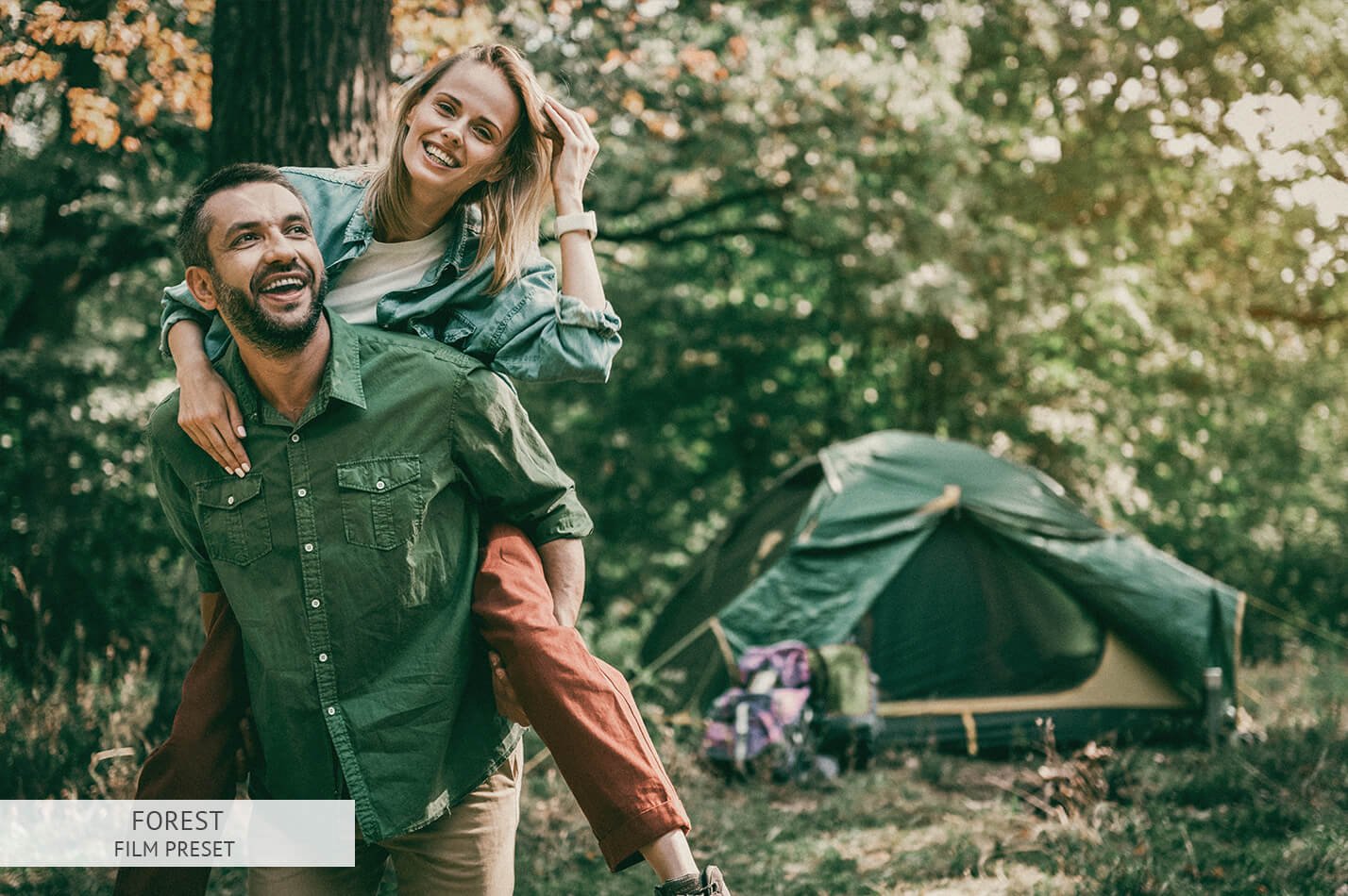 Presets Tone Màu Xanh Lá Cây Phù Hợp Với Ảnh Dã Ngoại – Forest Lightroom Presets (DNG, XMP, LR)