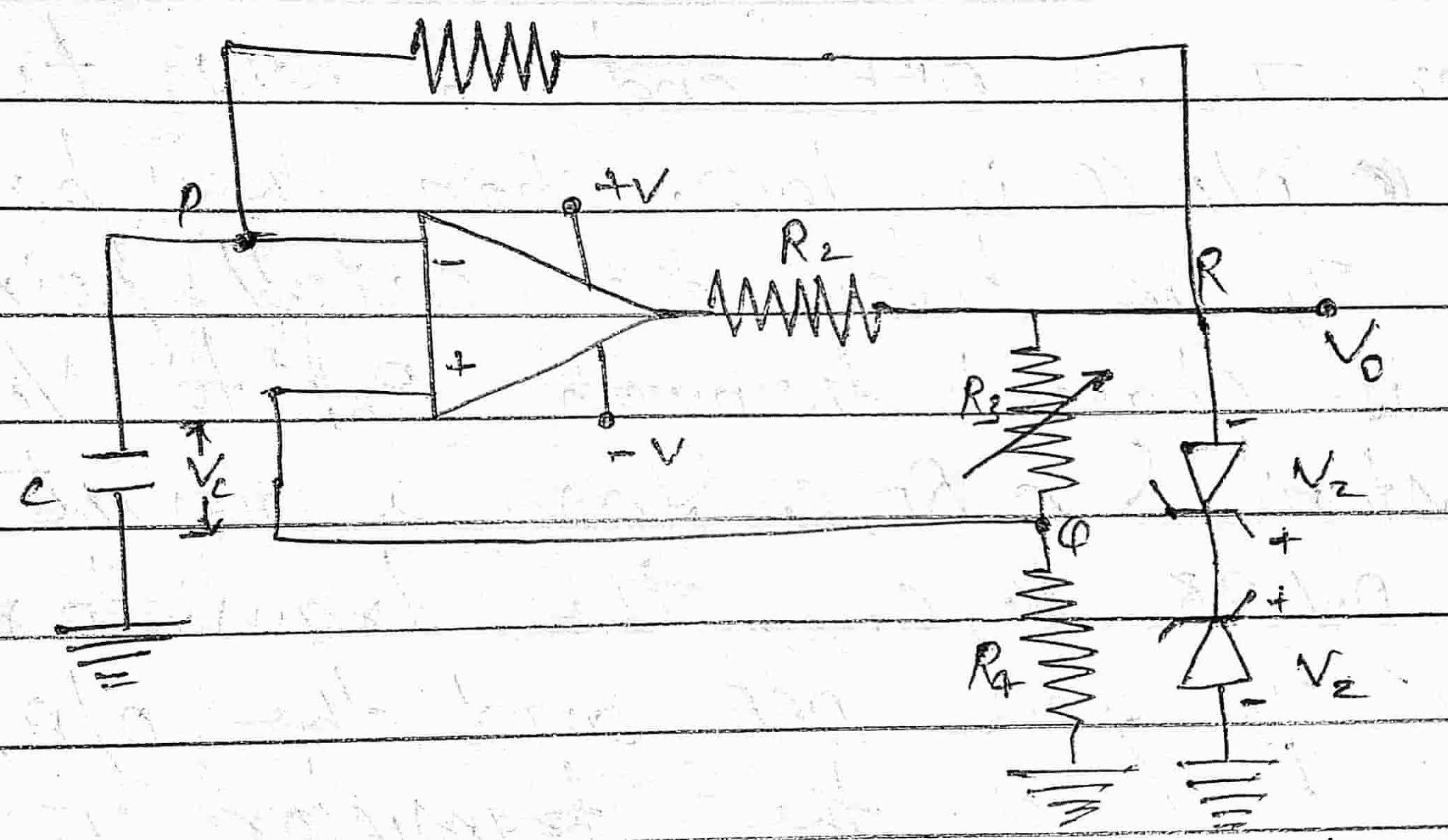 Astable multivibrator using opamp and using logic gates with working