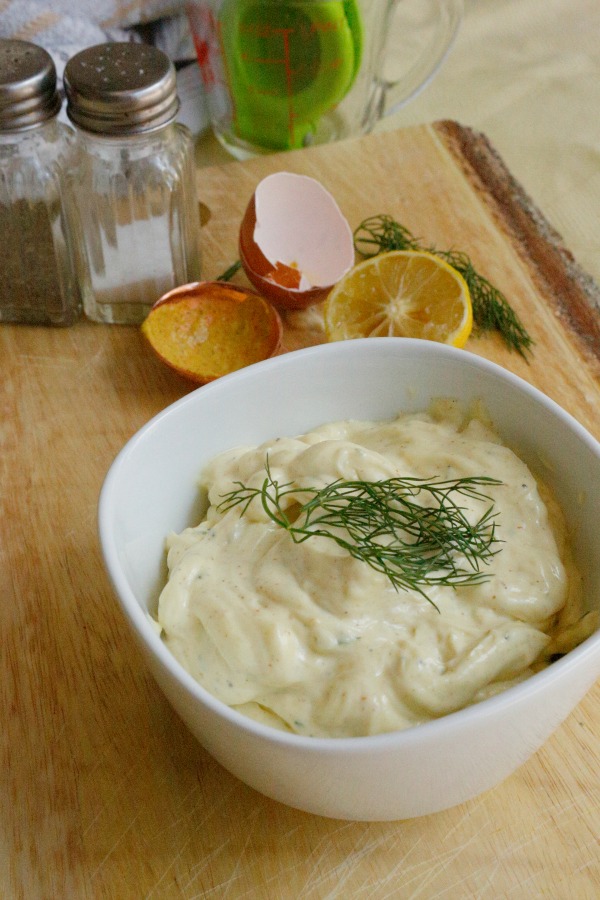 Easy Dill Mayonnaise Jordan's Easy Entertaining