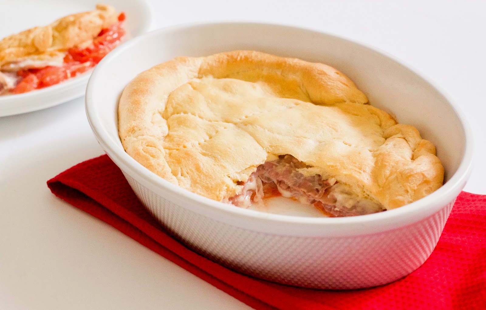 prosciutto tomato crescent roll