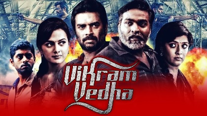Vikram Vedha (2017) Hindi Dubbed & Tamil HDRip HEVC 480p & 720p