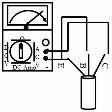 Menguji transistor NPN