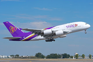 a380 thai, thai a380, thai airways, a380 thai airways