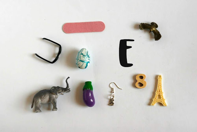 Language objects for Montessori alphabet box by TomToy