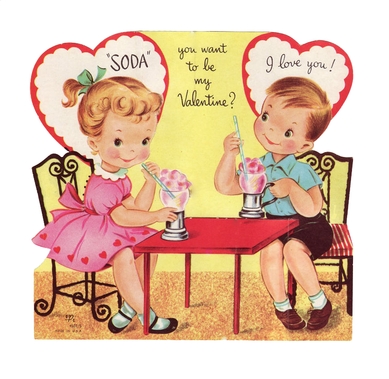 free vintage valentines day clipart - photo #25