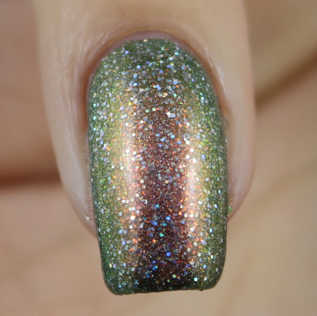 Glam Polish Dead Lights swatched by Olivia Jade Nails