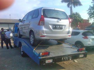 Pengiriman Avanza B 1038 SYD Jakarta ke Balikpapan