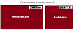 Responsive YouTube Videosu Ekleme