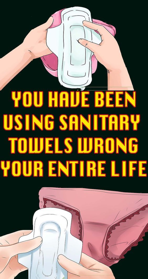 Correct Way To Use A Sanitary Towel Healthy Live 105