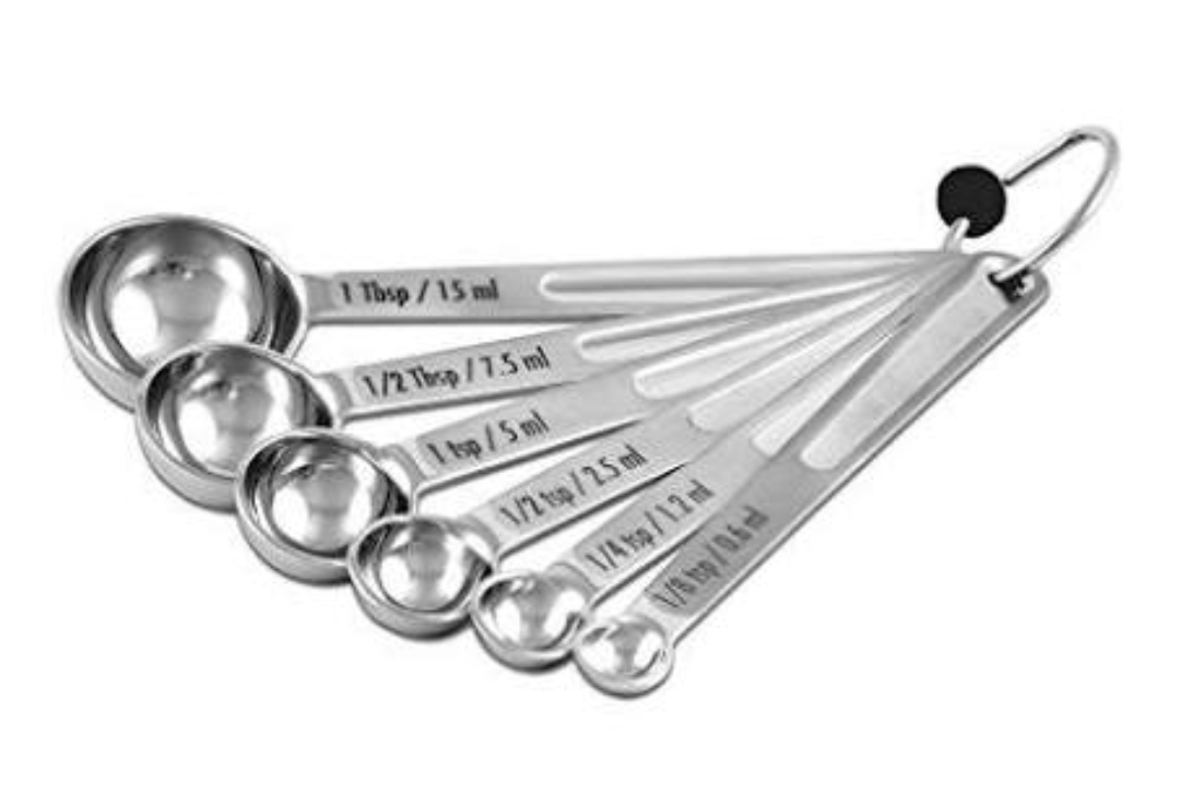 1/8 tsp. 1. 0 5 чайной ложки. 2 5 мл в чайной ложке. чайные ложки цвет медь.