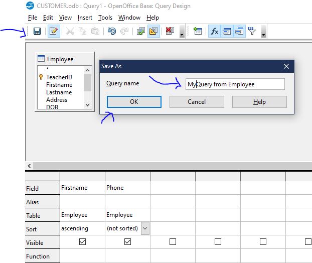 CLASS 10 DATABASE MANAGEMENT SYSTEM (TABLES/QUERIES, FORMS AND REPORTS)
