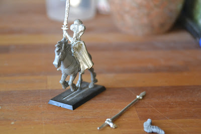 Woodelf General on horse 4th edition Wood Elf General mounted 4th edition