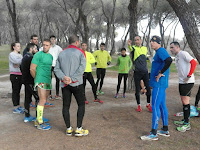 Entrenador de Atletas en la Casa de Campo