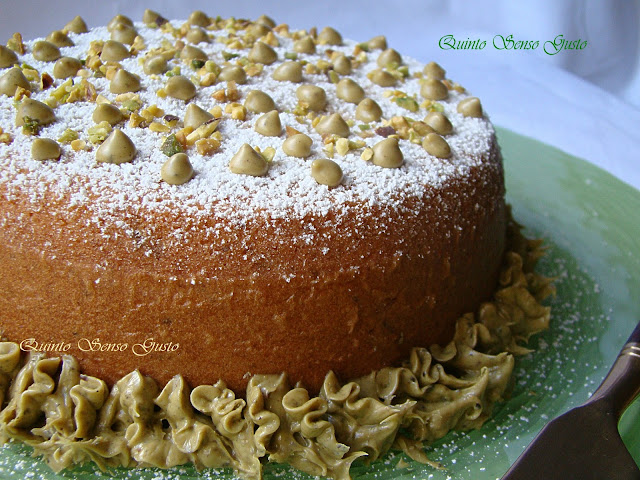 cake all'annona e pistacchio di bronte