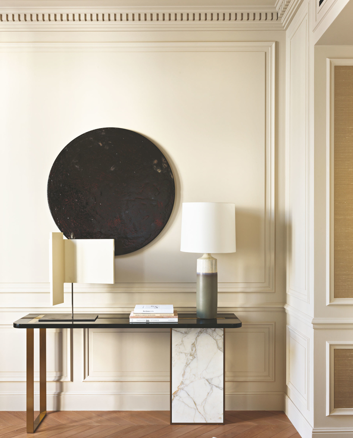 Sophisticated Parisian apartment by interior designer Rodolphe Parente